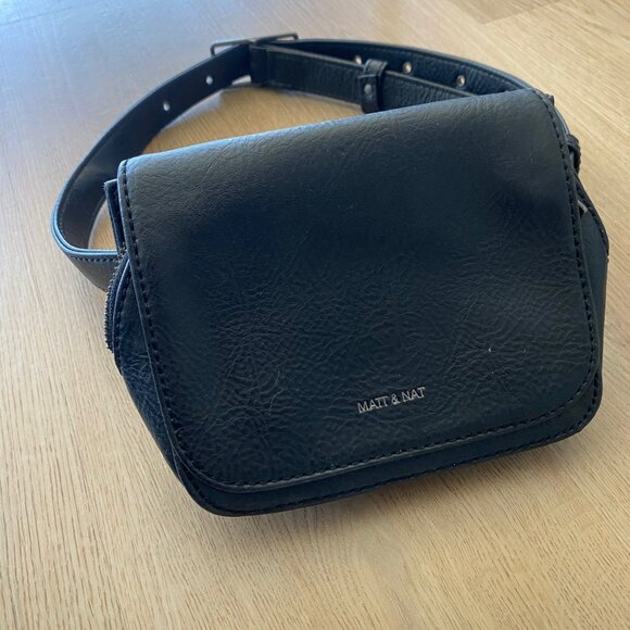 Matt & Nat Park Black Bum Bag - Picture 5 of 8